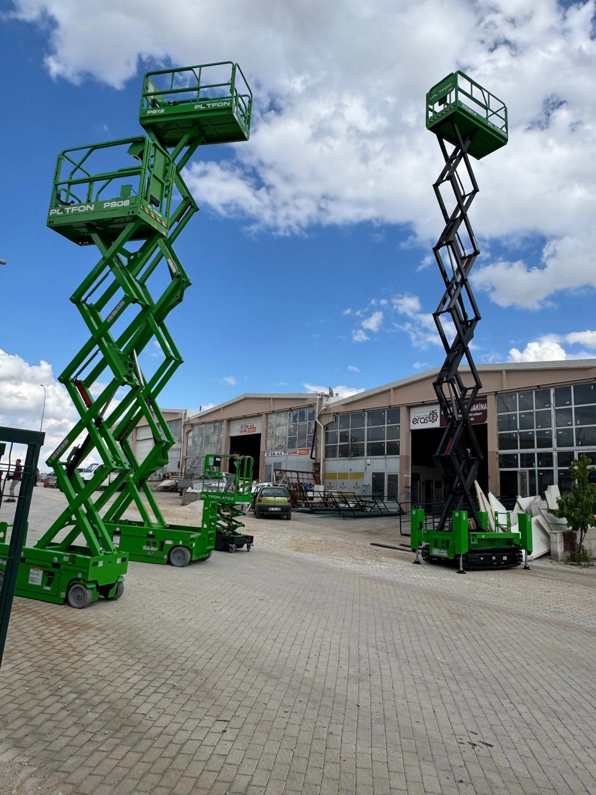 Akülü Makaslı Platformlar